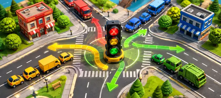 CityFlow Commander 3D