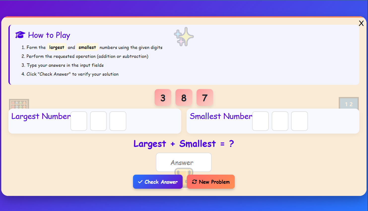 Number Formation Practice