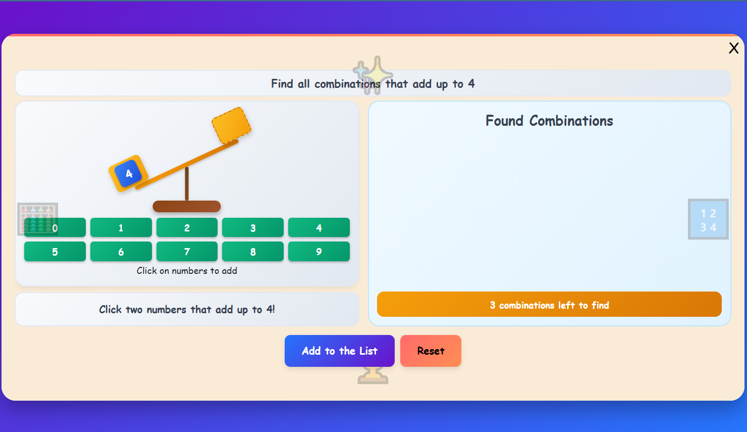 Number Bonds Explorer
