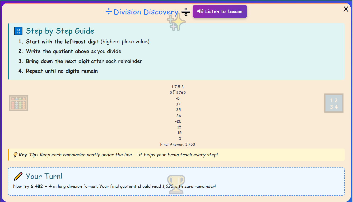 Division Discovery