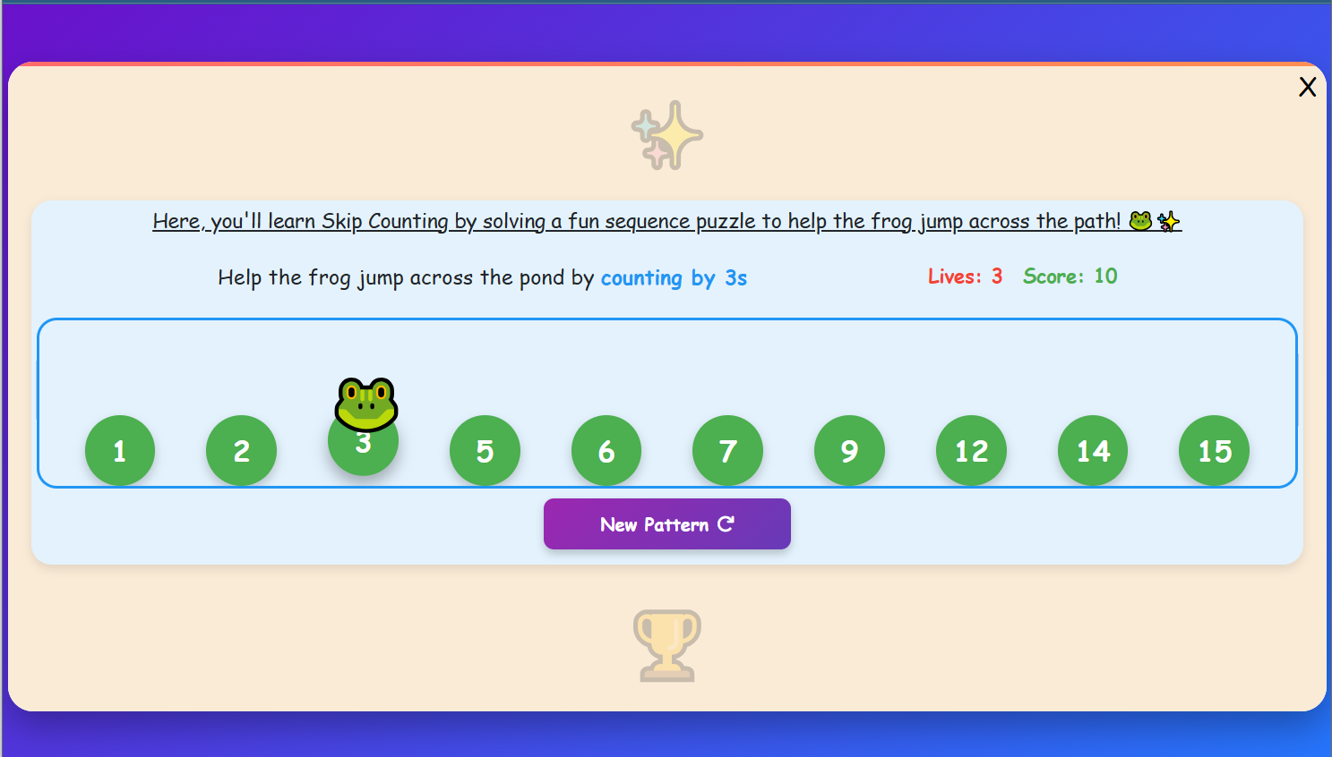 Skip Counting Practice