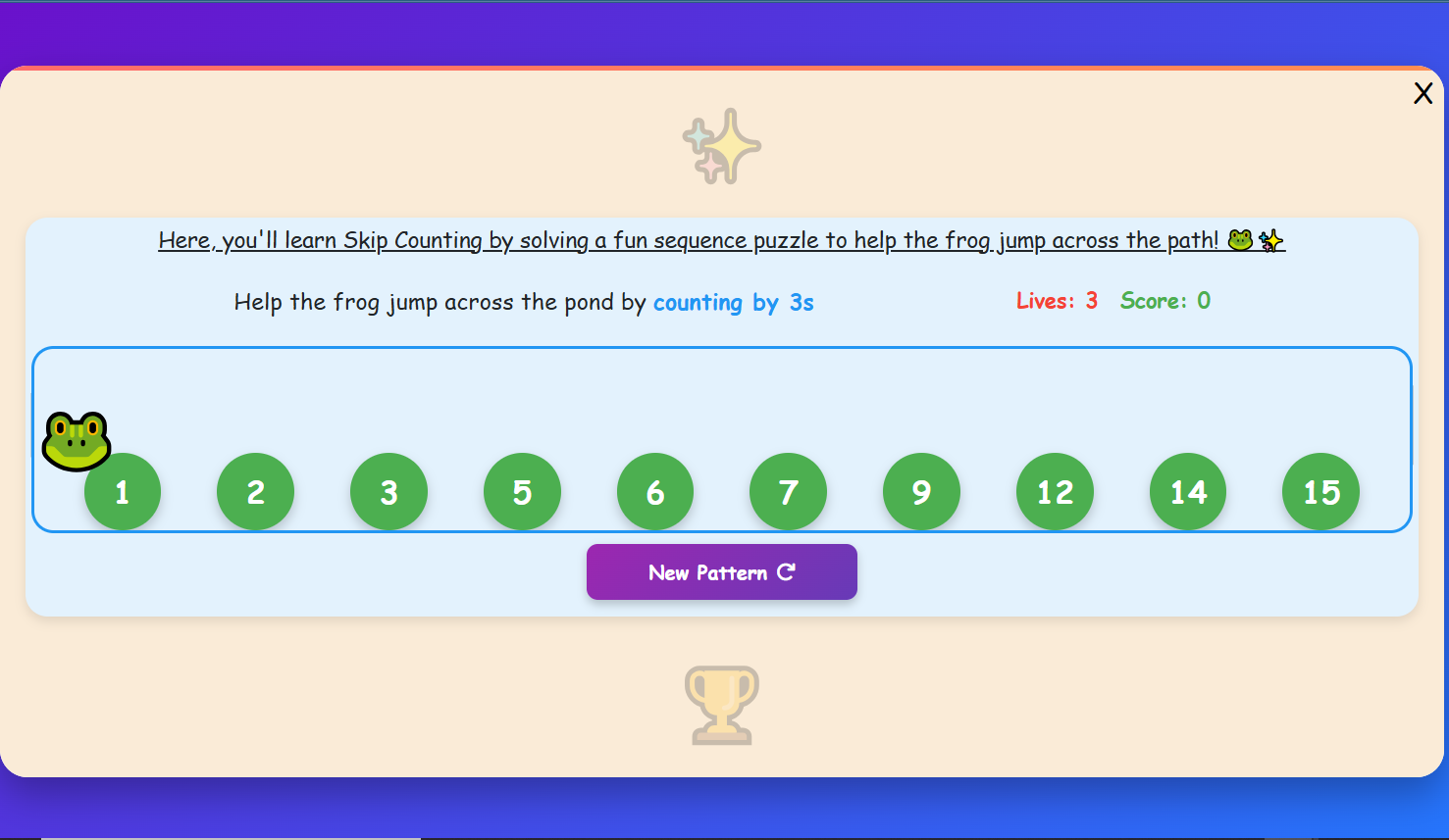 Skip Counting Practice