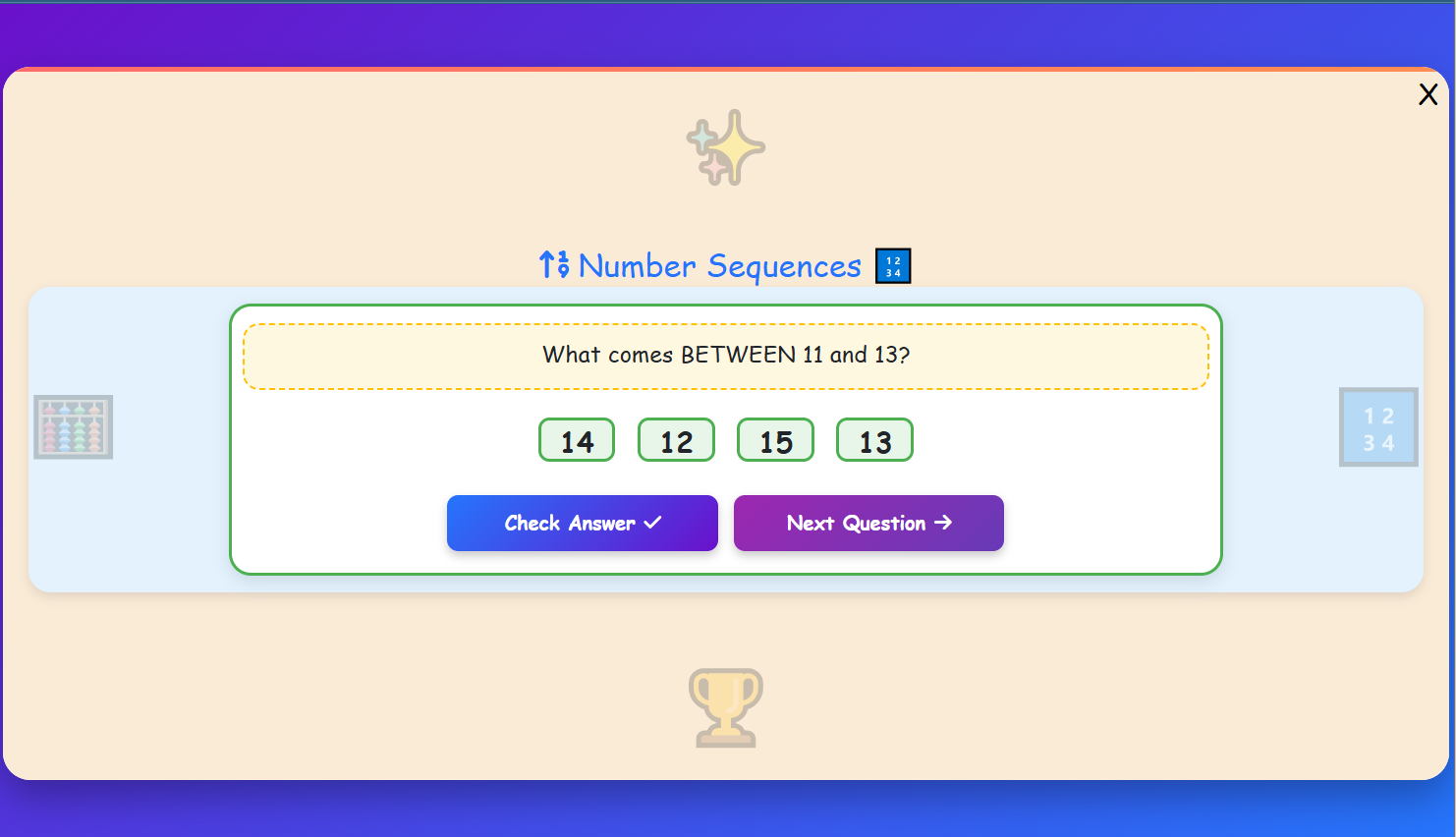 Number Sequences Practice