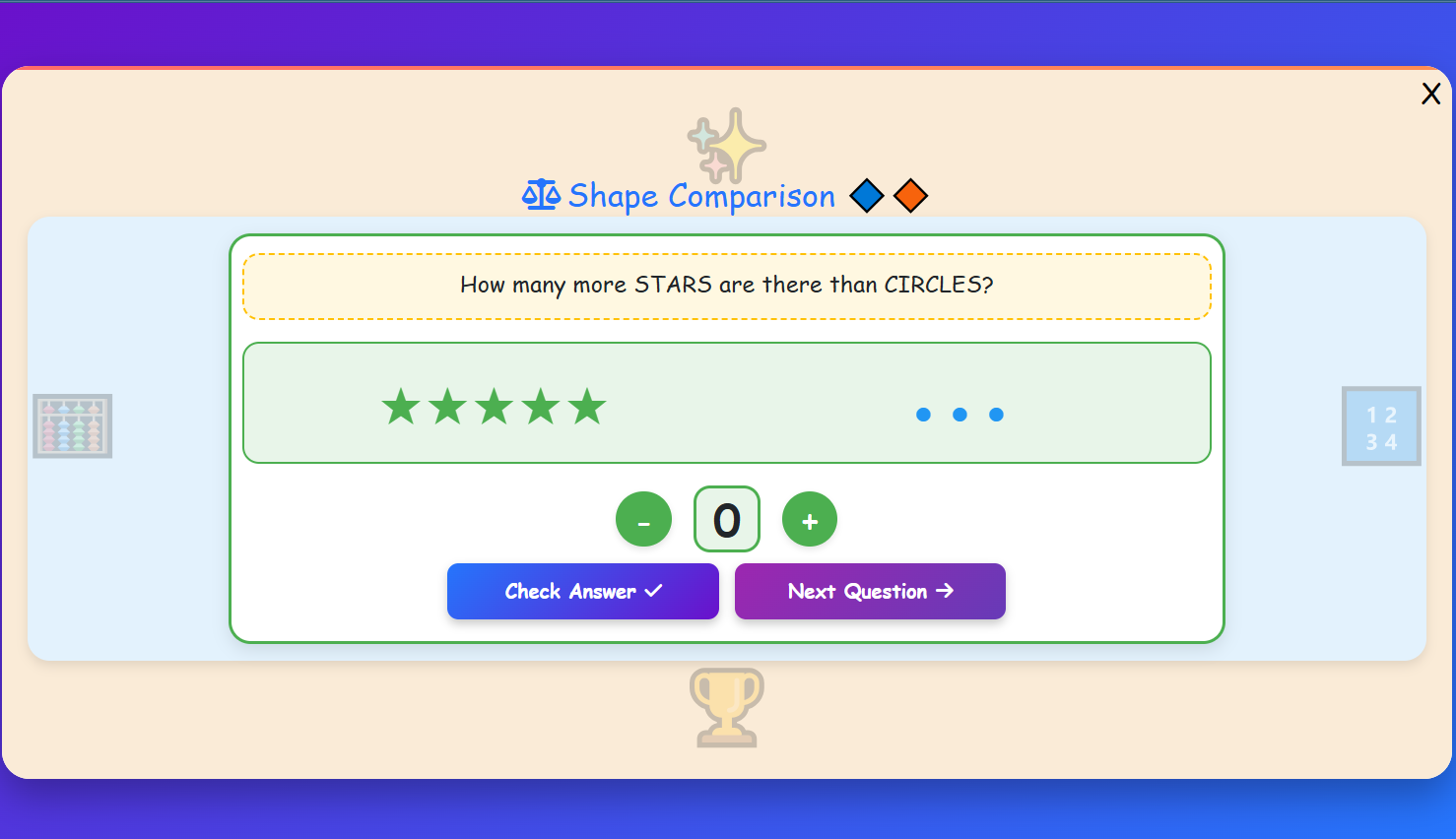 Shape Comparison Practice