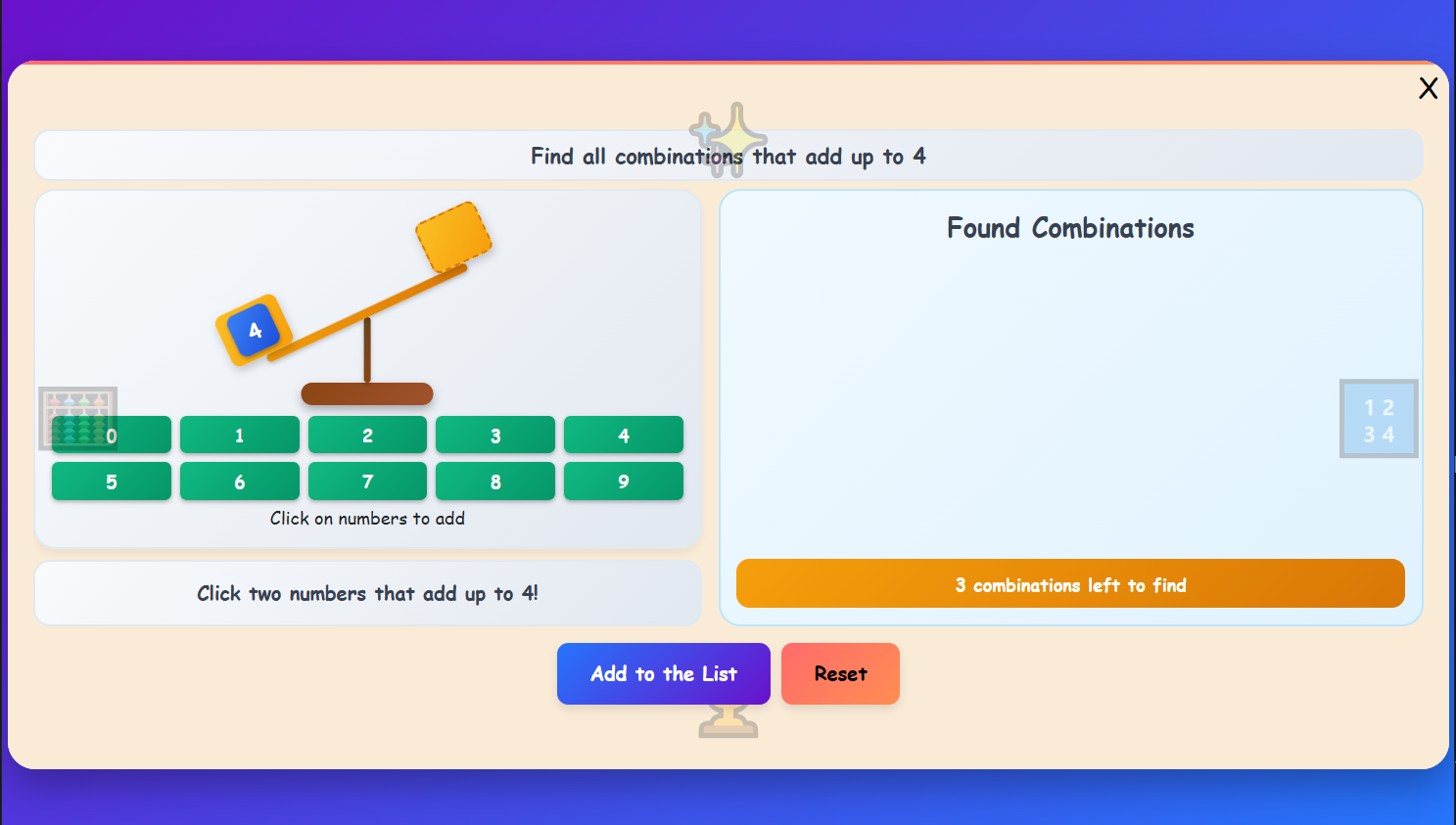 Number Bonds Explorer