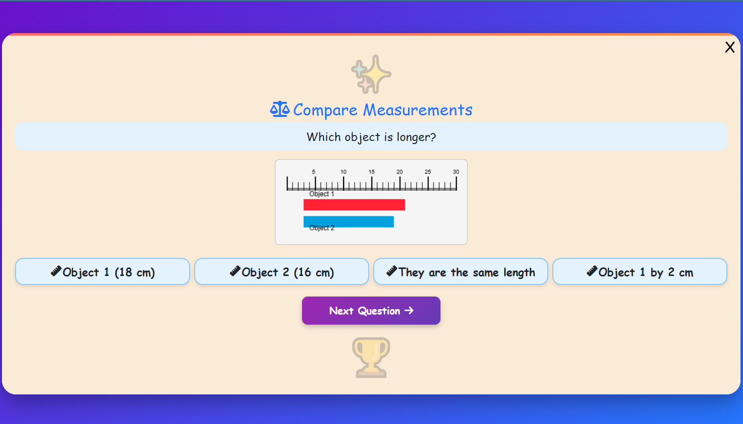 Compare Measurements