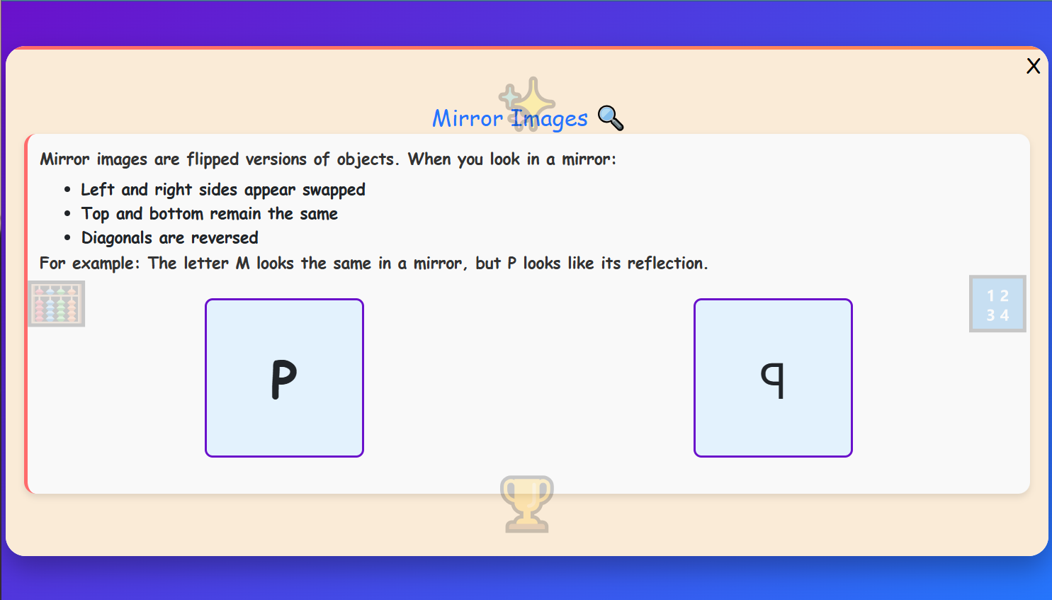 Mirror Images Lesson
