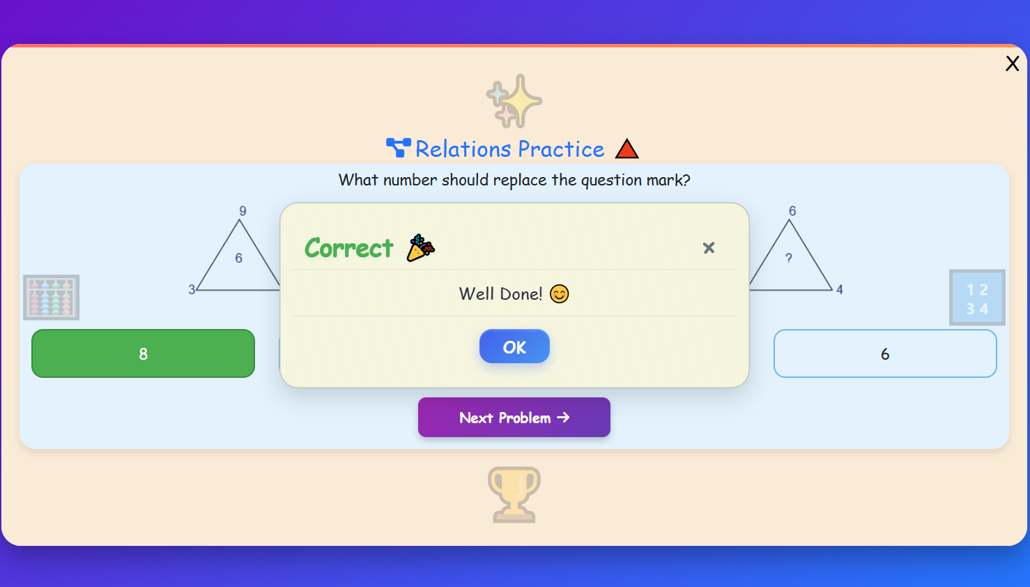 Number Relations Practice
