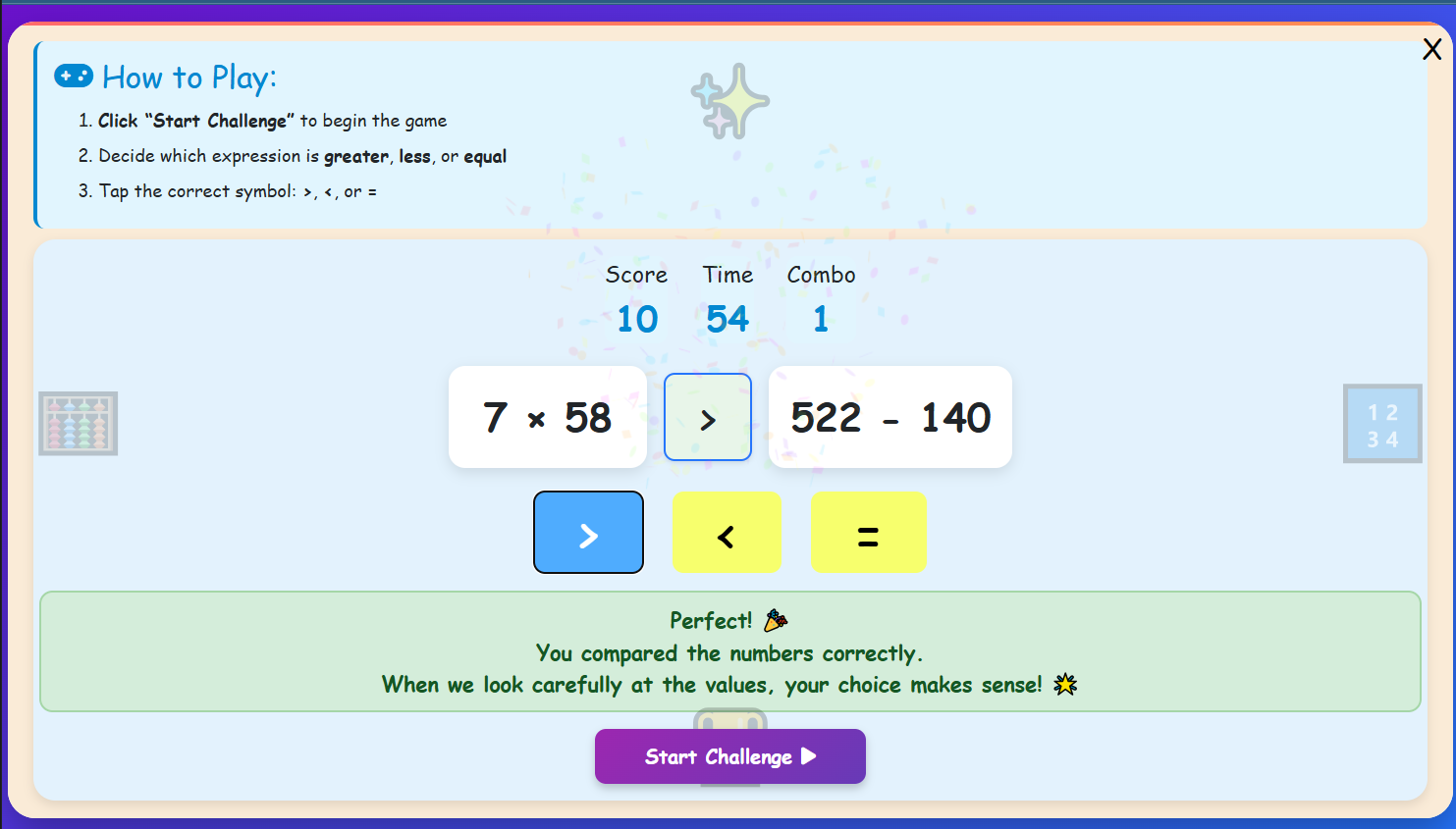 Symbol Challenge Battle
