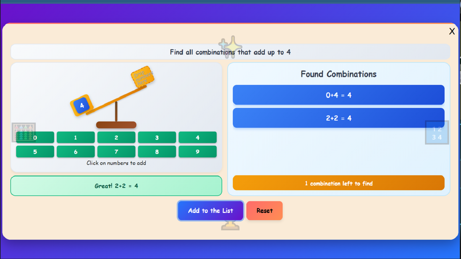 Number Bonds Explorer
