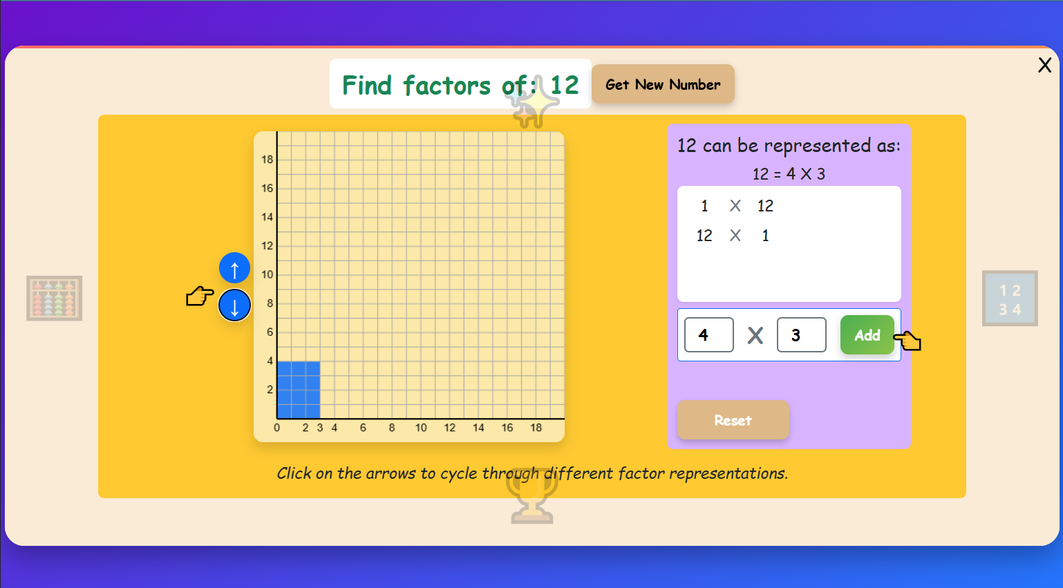 Factorization Area Model