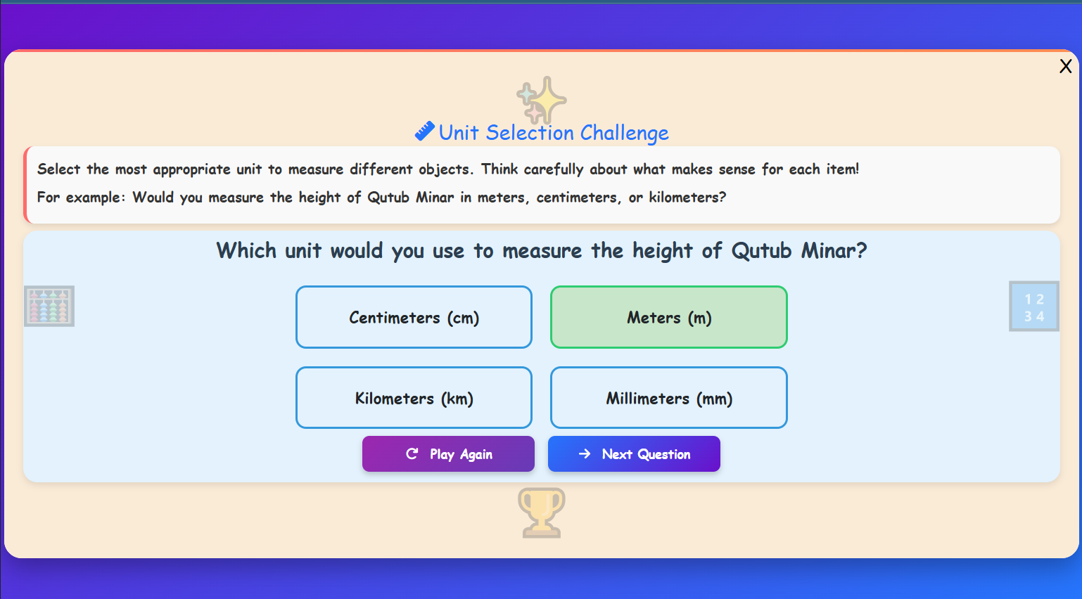 Unit Selection Challenge