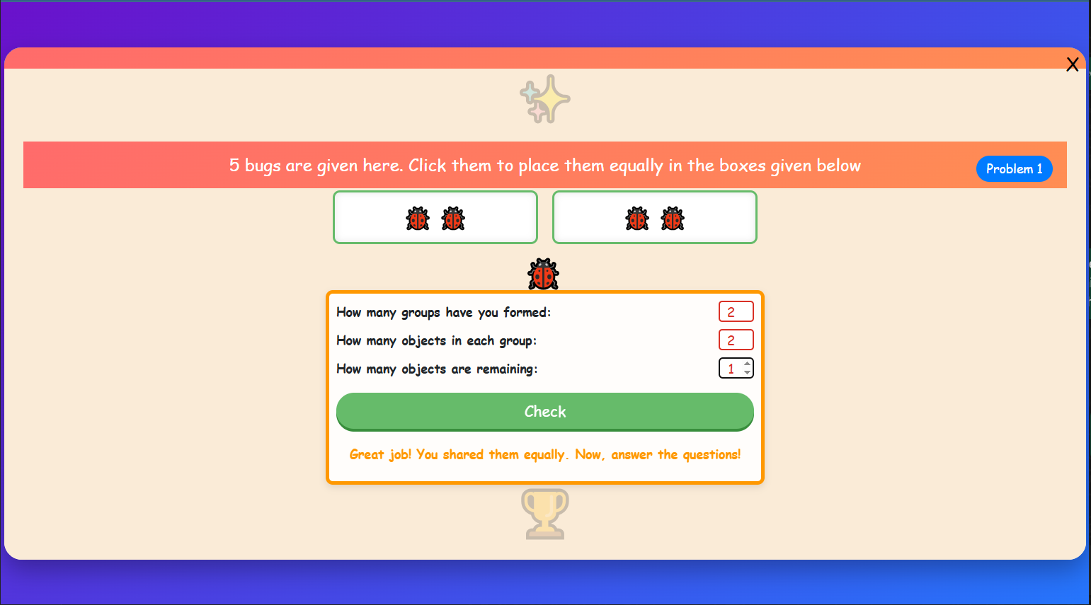 Bug Division Challenge