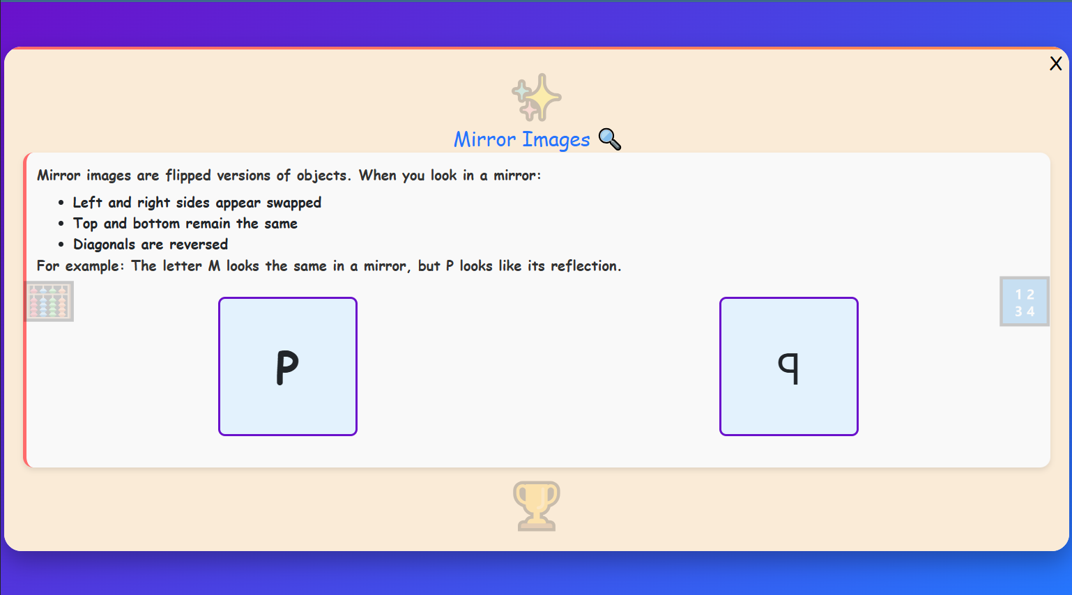 Mirror Images Lesson
