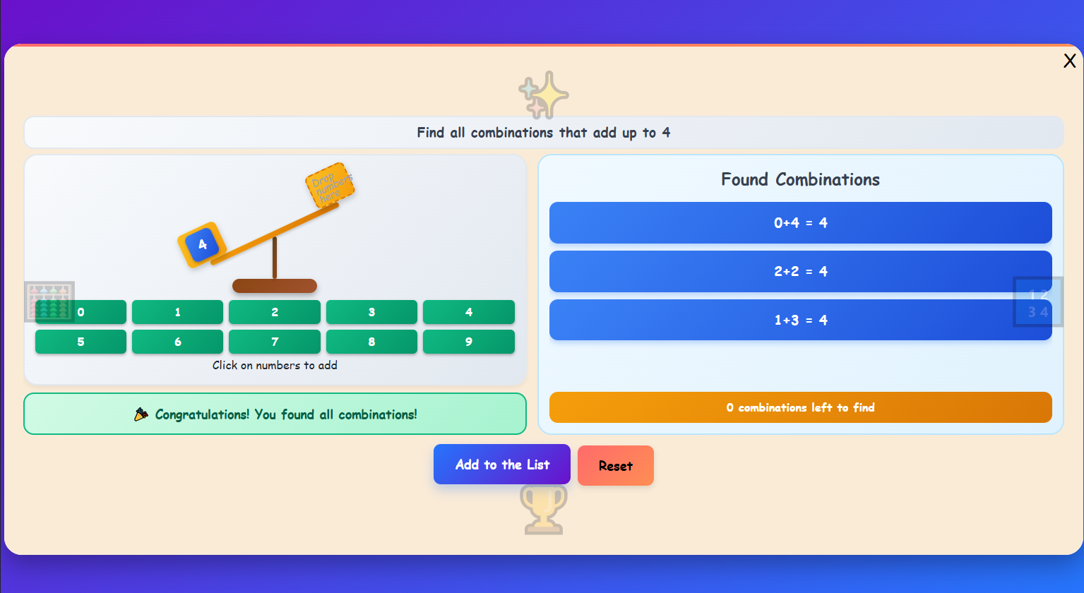 Number Bonds Explorer