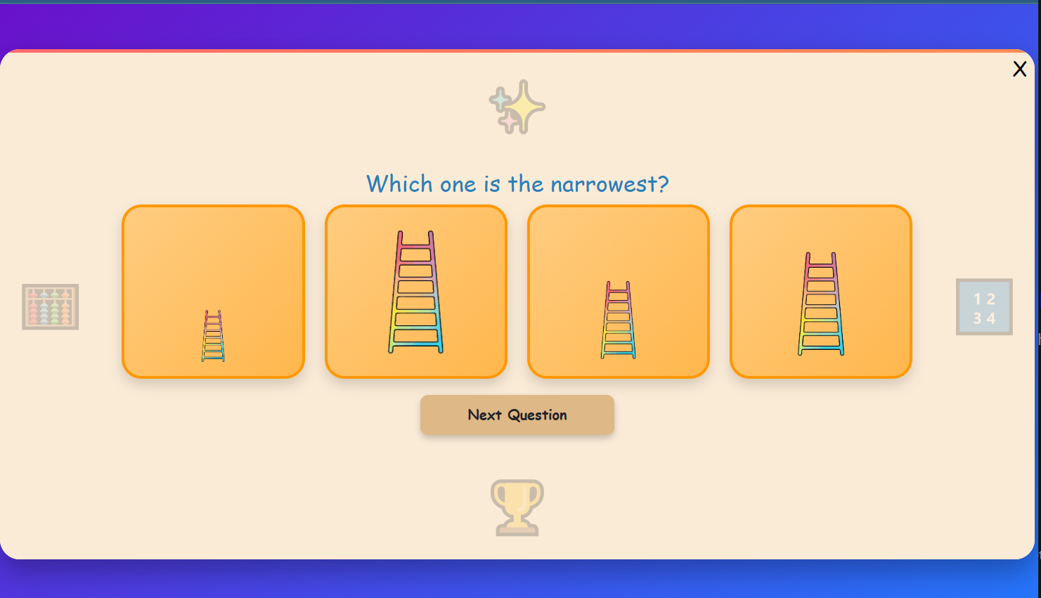 Wide & Narrow Practice