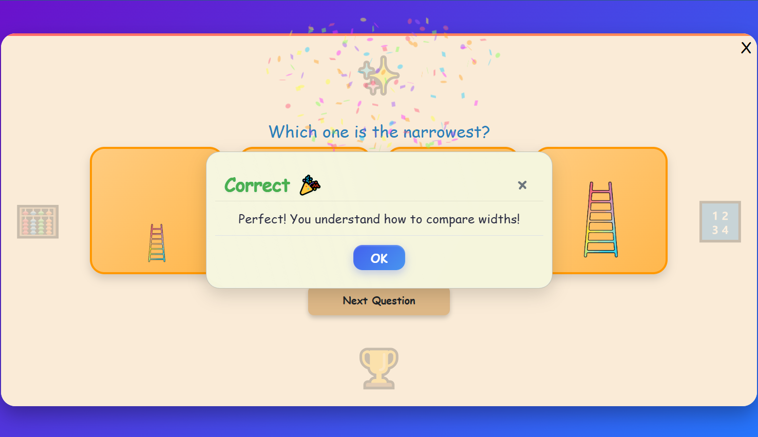 Wide & Narrow Practice