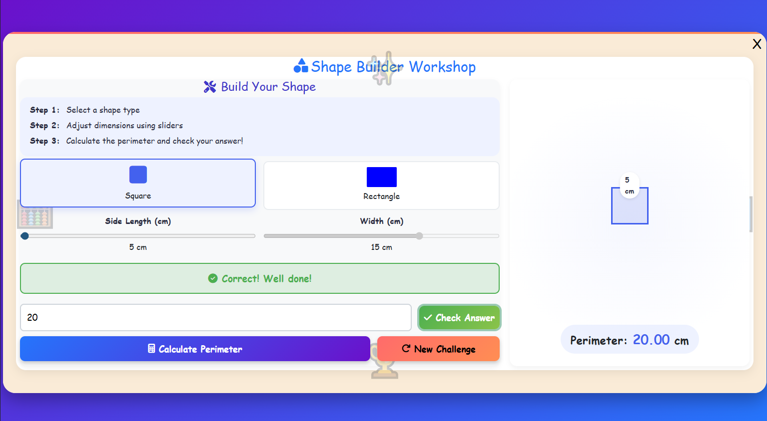 Shape Builder Workshop