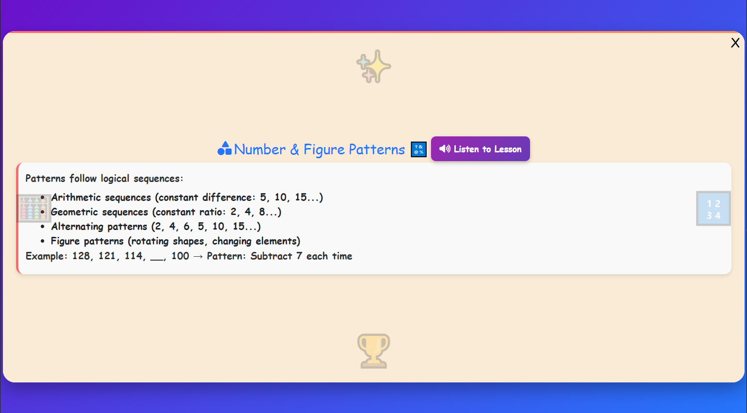 Number & Figure Patterns