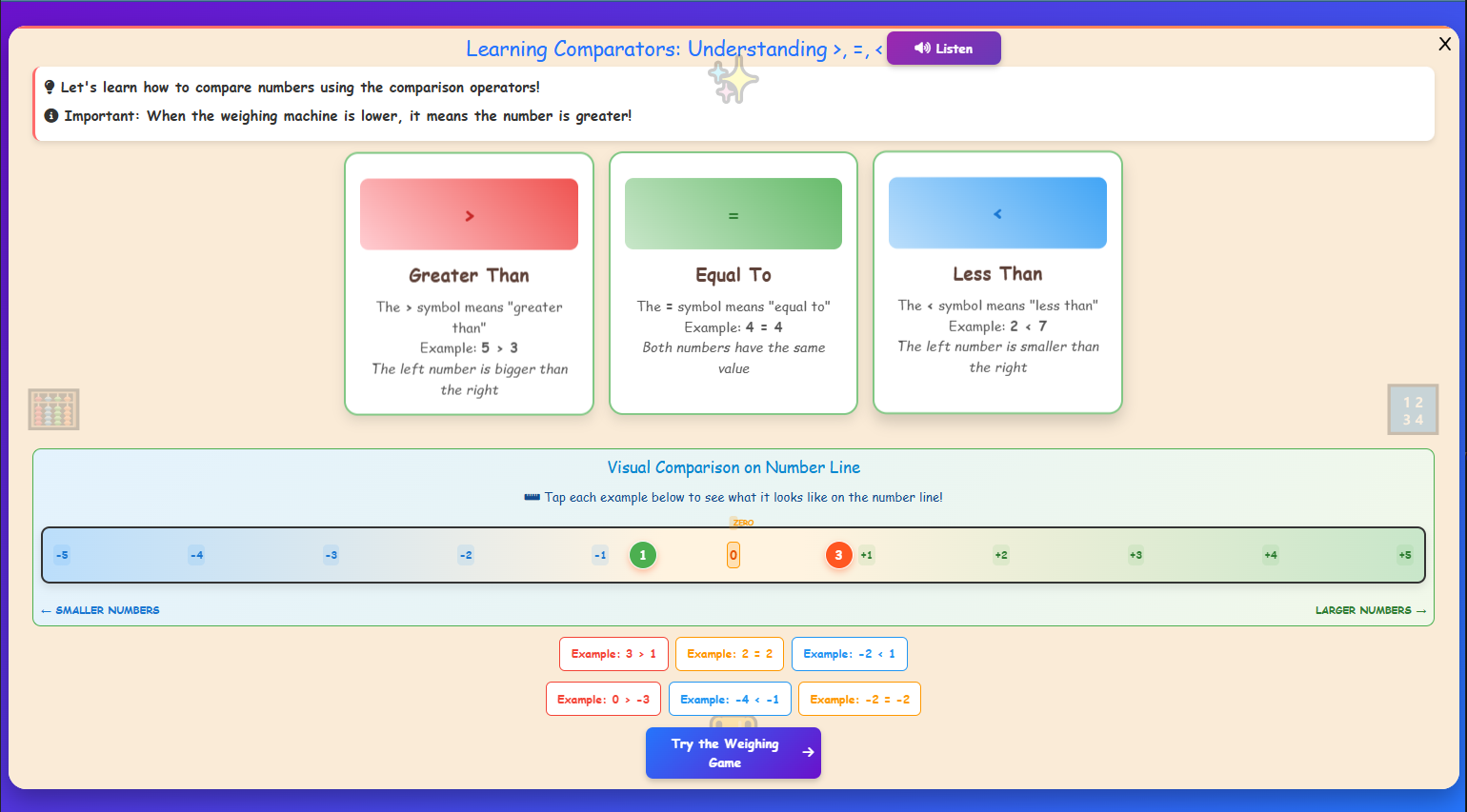 Learning Comparators