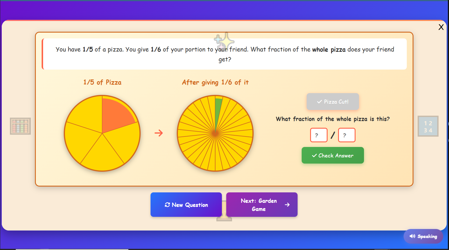 Multiplication of Fractions Intro