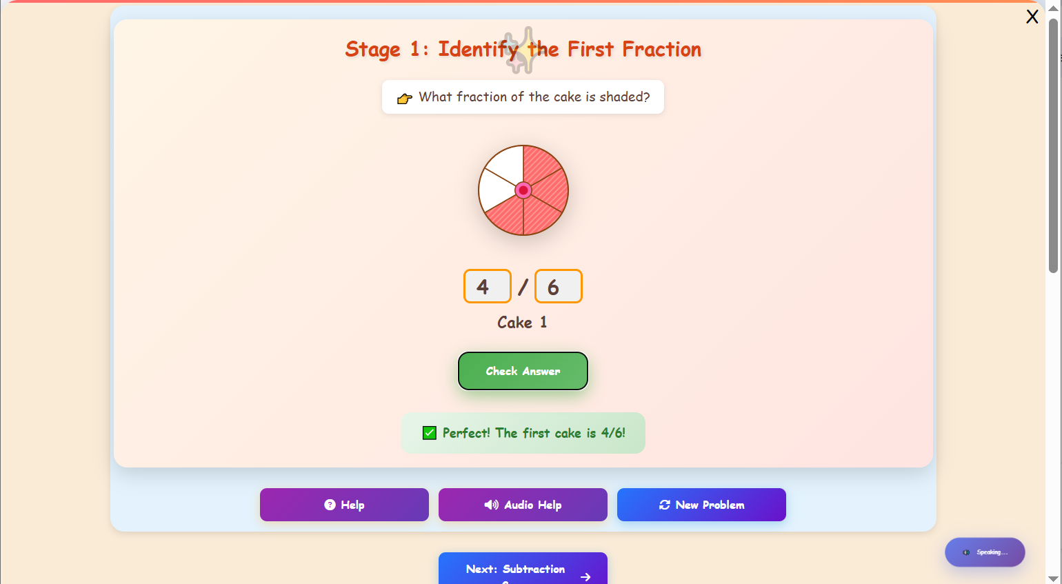 Addition & Subtraction of Fractions Intro