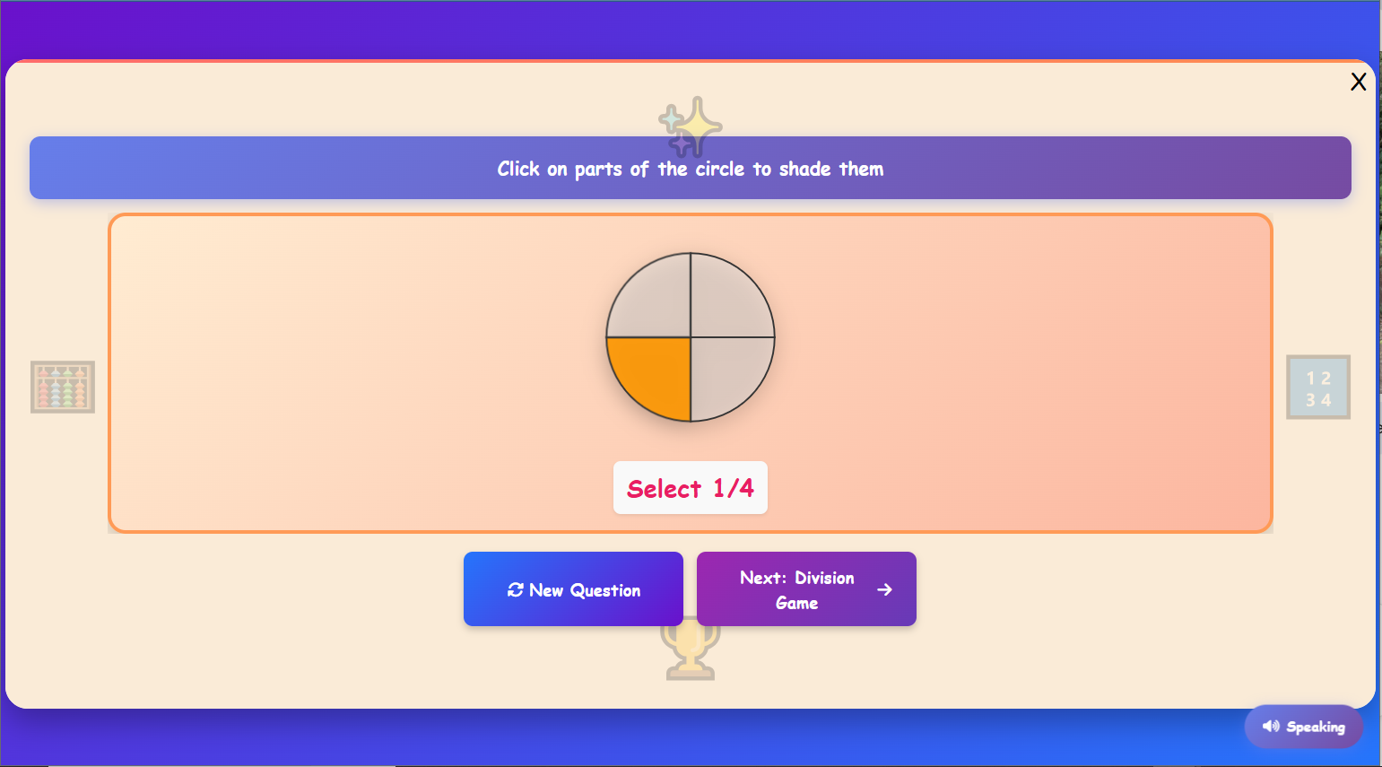 Pizza Fraction - Learn Multiplication!