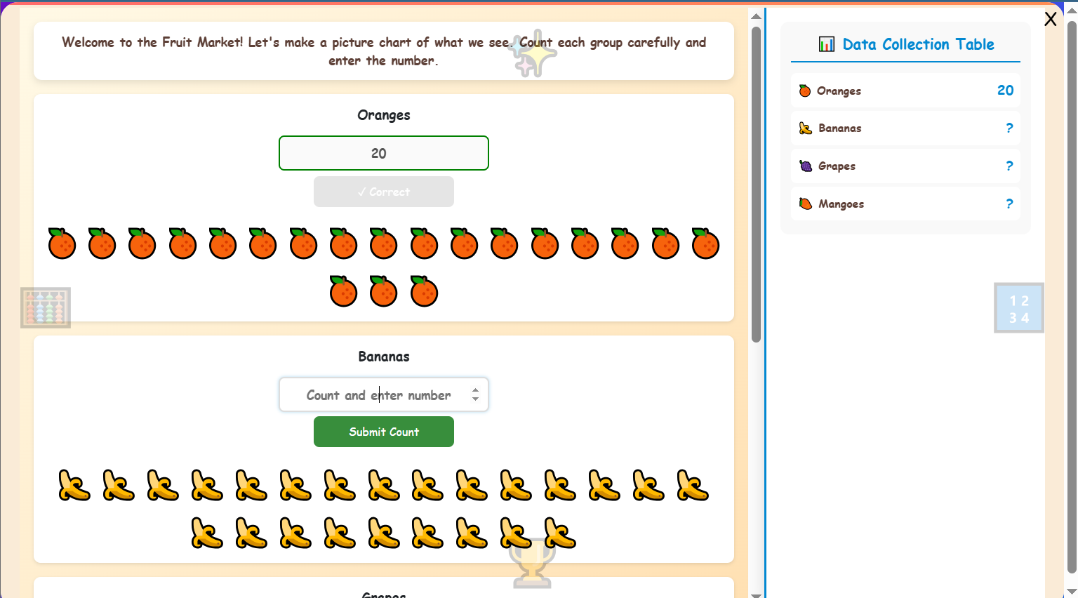 Steps to Create a Pictograph