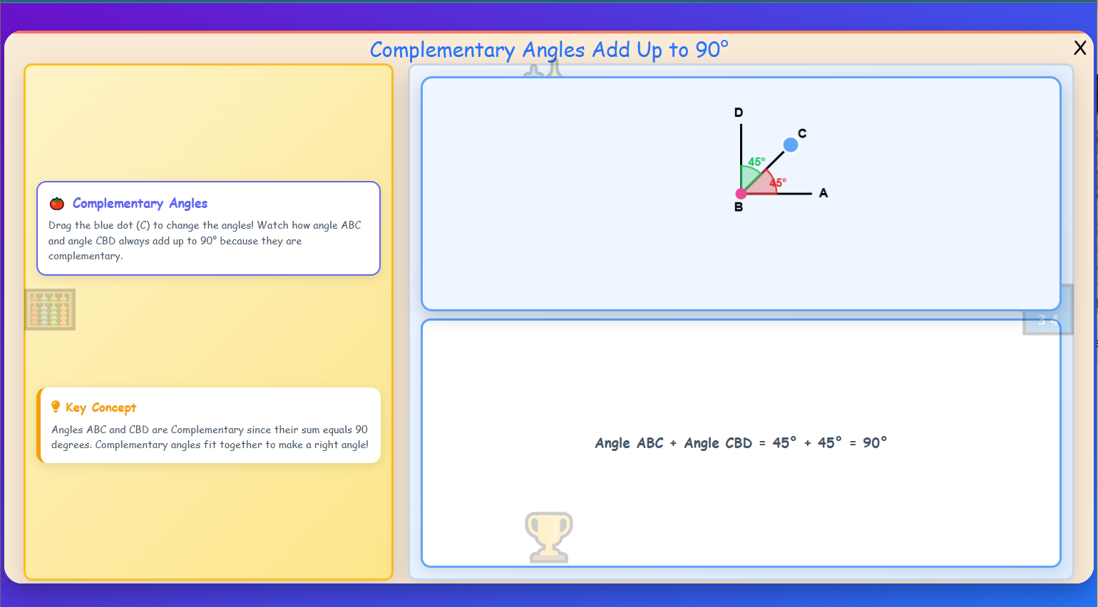 Complementary Angles