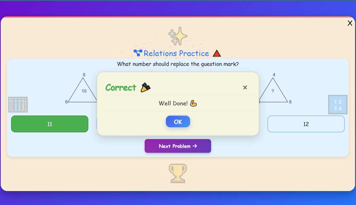 Number Relations Practice