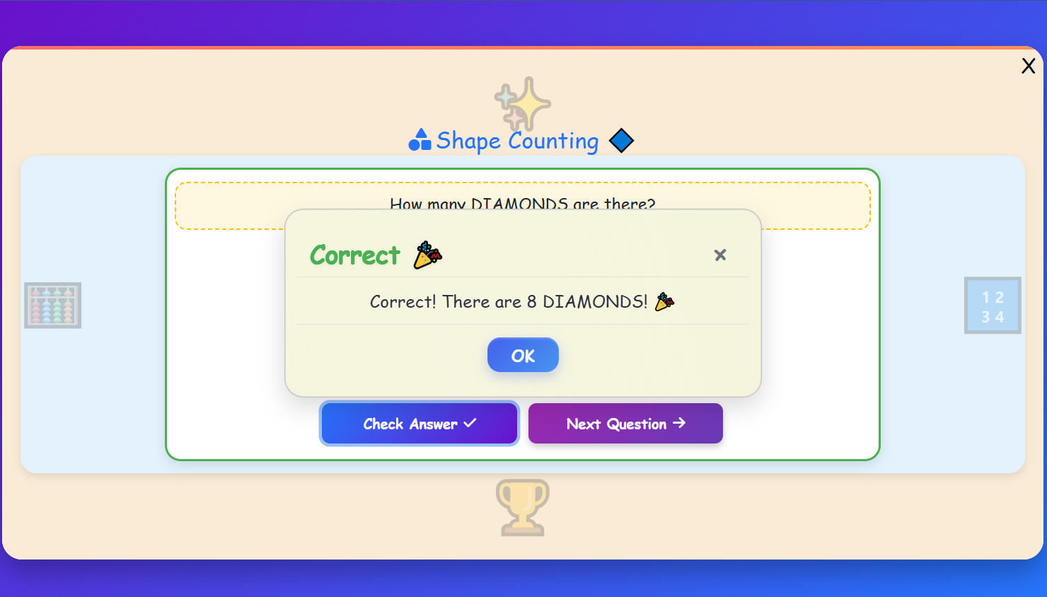 Shape Counting Practice