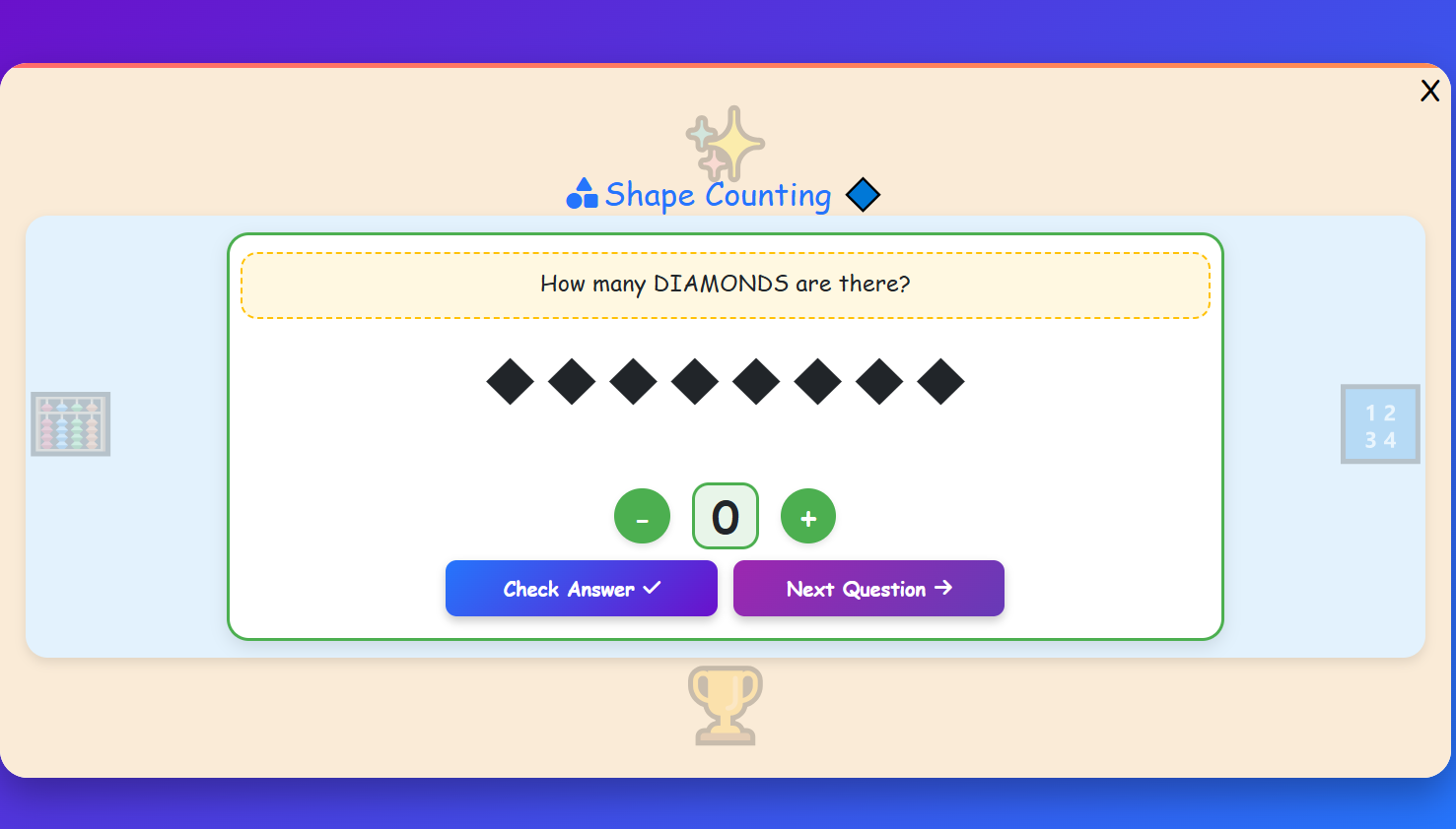 Shape Counting Practice