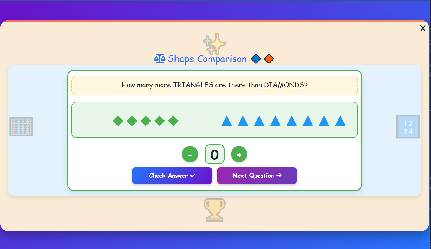 Shape Comparison Practice